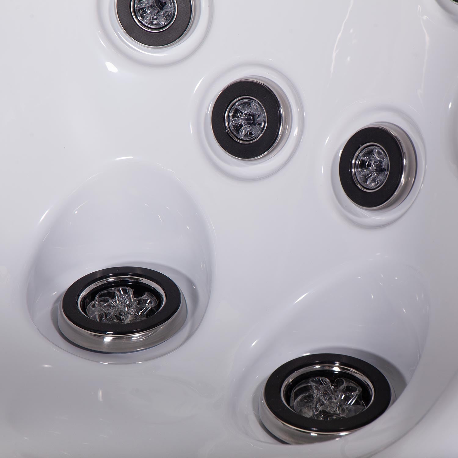 Hollywood 5-Person 51-Jet Square Hot Tub