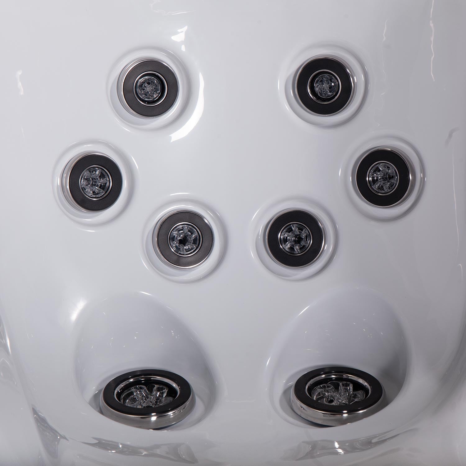 Hollywood 5-Person 51-Jet Square Hot Tub