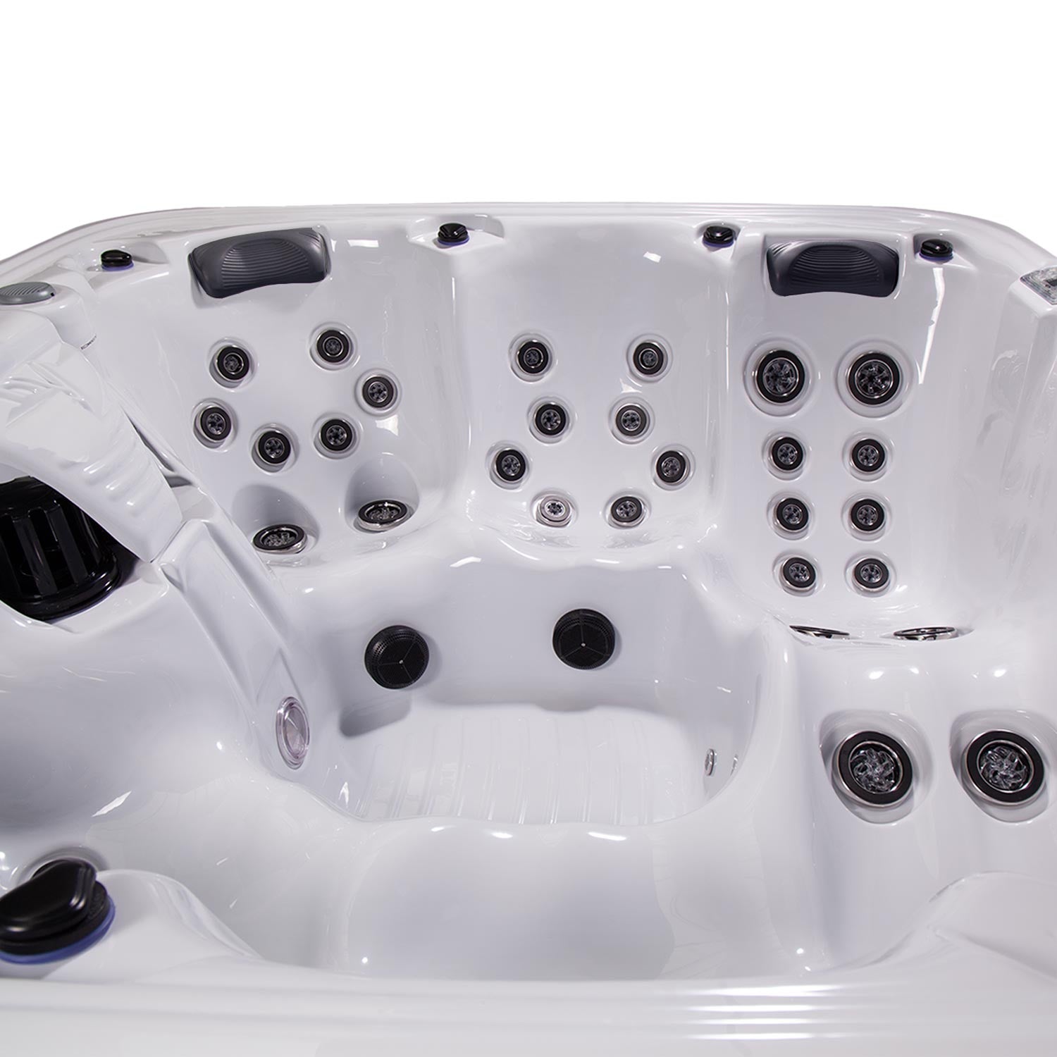 Hollywood 5-Person 51-Jet Square Hot Tub