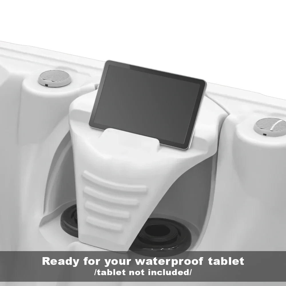 Hollywood 5-Person 51-Jet Square Hot Tub