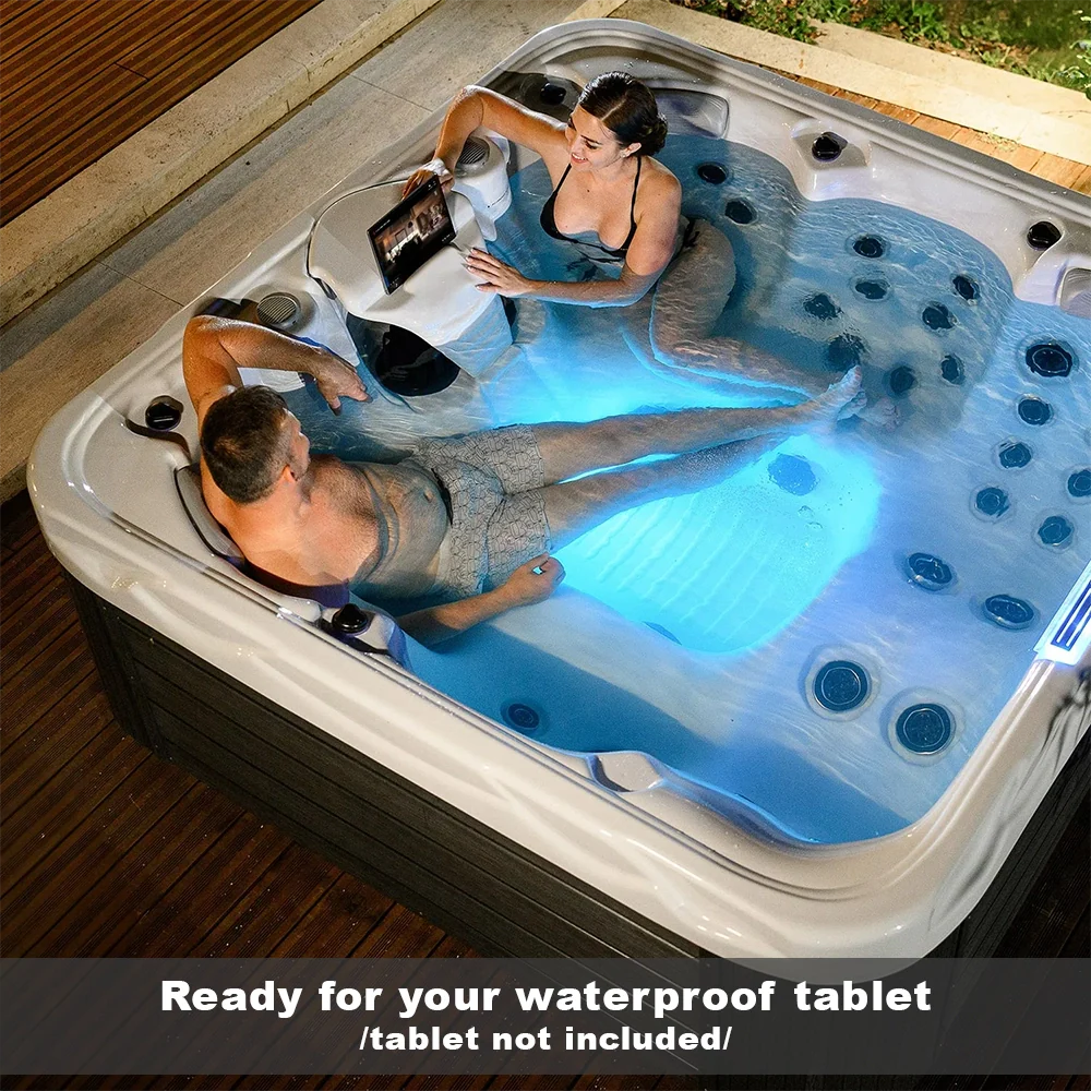 Hollywood 5-Person 51-Jet Square Hot Tub