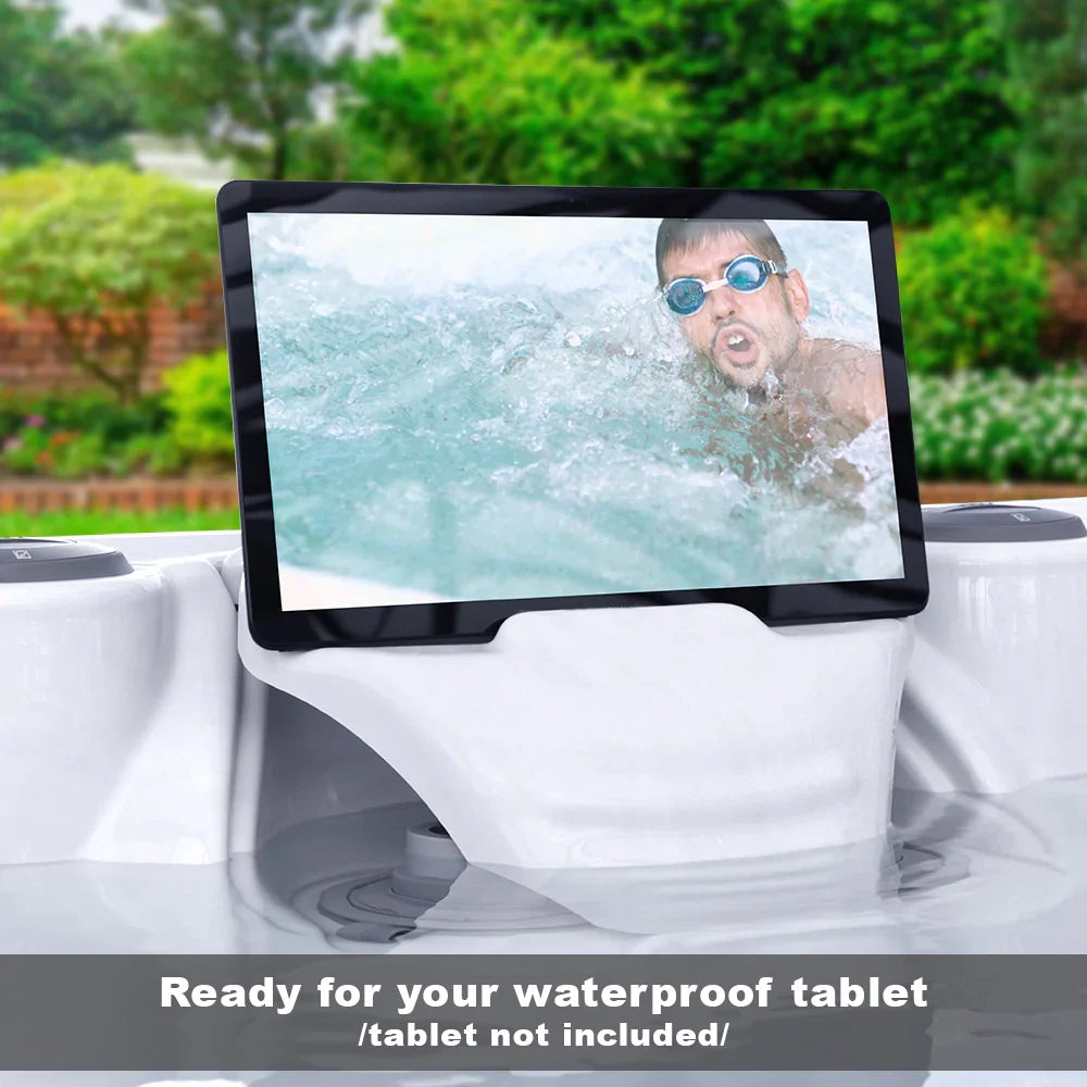 Hollywood 5-Person 51-Jet Square Hot Tub