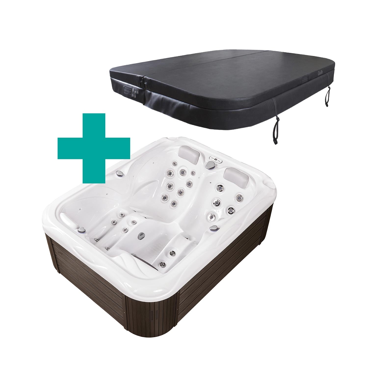 Atlanta 3-Person 37-Jet Hot Tub