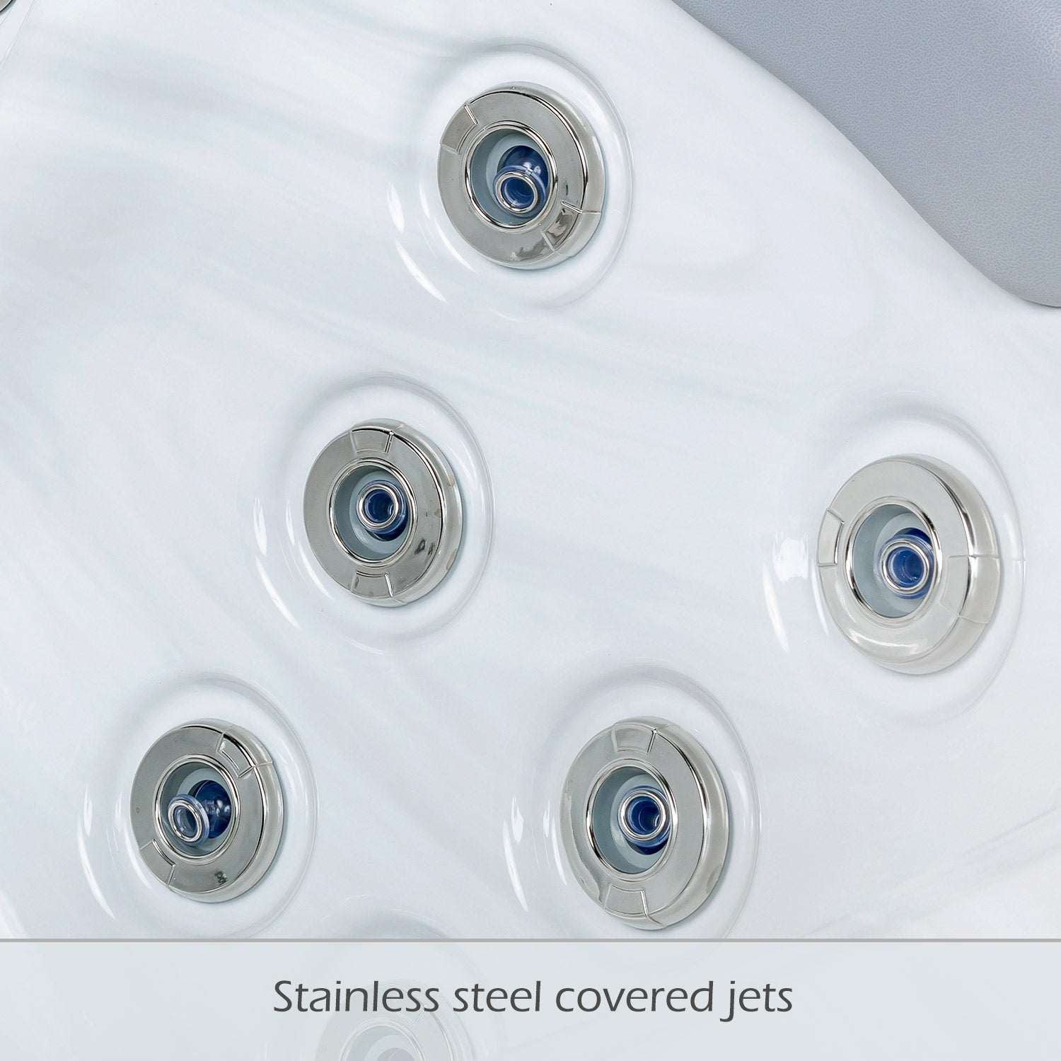 Chicago 7-Person 50-Jet Square Hot Tub